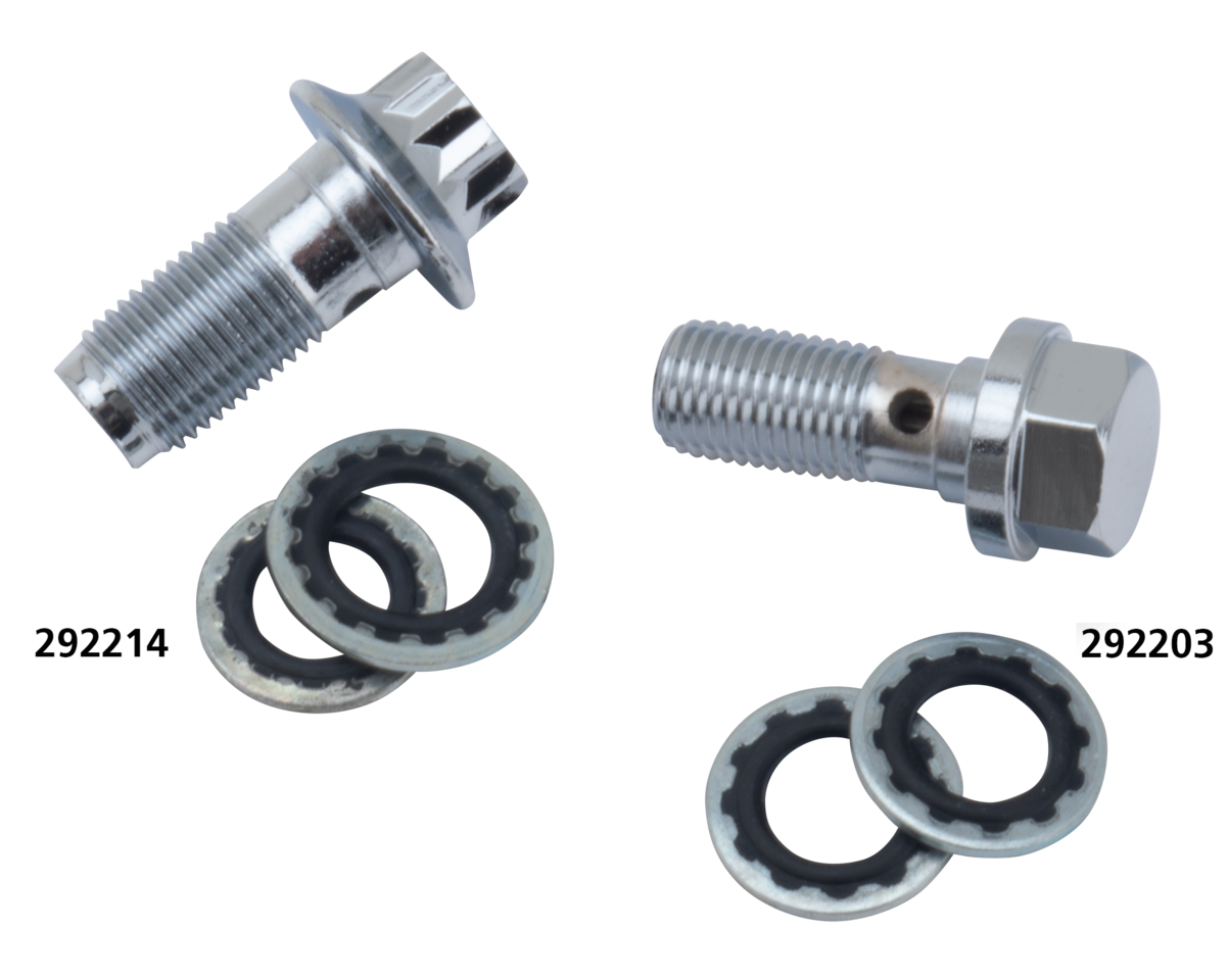 Gzp Chrome Banjo Bolt 3/8" 24 Brake Line & Fitting Zodiac Default Title