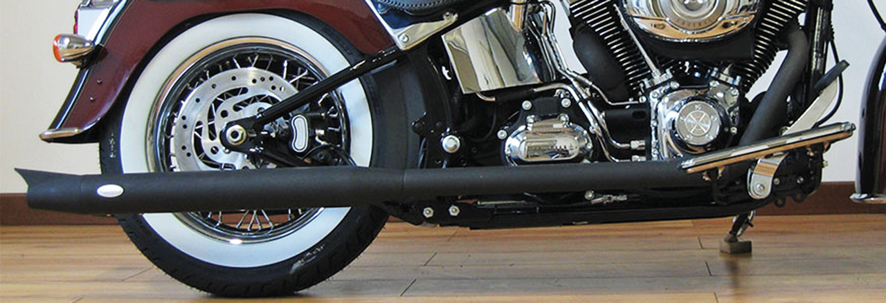 Mcj Royal True Duals F*St07 16 Black 2-2 Full Exhaust System Mcj