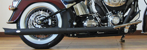 Mcj Royal True Duals F*St07 16 Black 2-2 Full Exhaust System Mcj