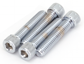 Chrome Allen Head Screws H.Bar Clamp Mnt Handlebar Risers Midwest Acorn Nut Company Default Title