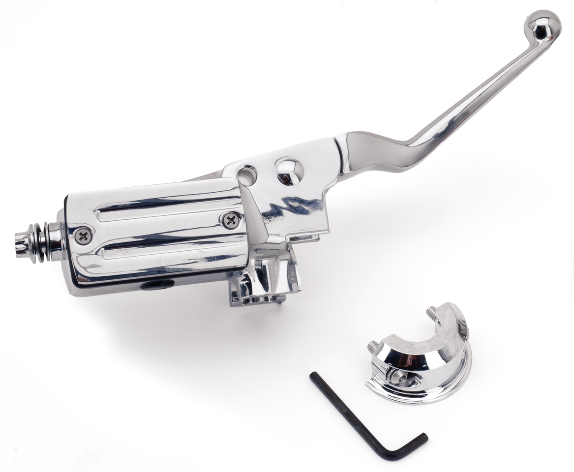 Gzp Chrome Master Cylinder 5/8" Piston Handlebar Controls Zodiac Default Title