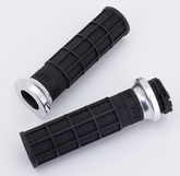 Hart Luck Lock On Cable Grip Blk/Blk/Sil Grip Hart Luck Default Title