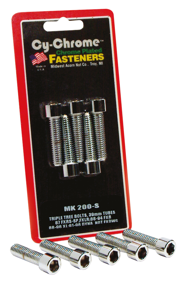 Triple Tree Pinch Bolts Xl75 83 Fx76 83 Fastener Kit Midwest Acorn Nut Company Default Title