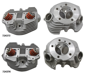 Shovelhead Cyl. Head Set Fl66 78 Fx71 78 Cylinder Heads V Twin Mfg