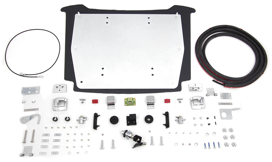Tour Pak Saddlebag Hardware Kit Flt06 13 Hard Luggage V Twin Mfg Default Title