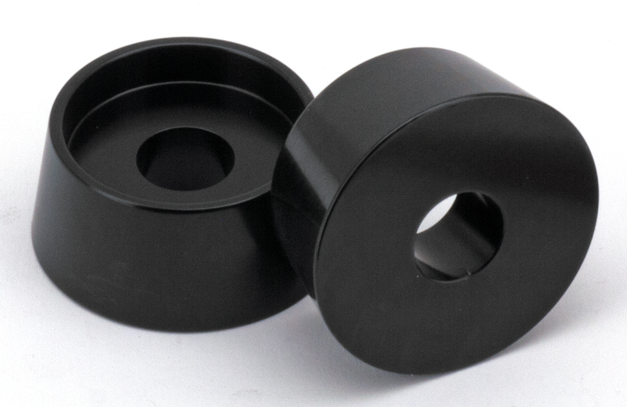 Gzp Blk 1/2" Tapered Riser Extension 1.2 Handlebar Risers Zodiac Default Title