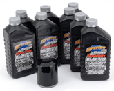 Milwaukee 8 V Syn Total Oil Serv Kit Blac Oil Change and Service Kit Spectro Oils Of America Default Title