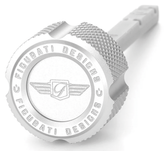 Trans. Dipst. Alu Knurled Silver Me17 Up Transmission Parts 2006 to present 6 Speed Figurati Designs Default Title