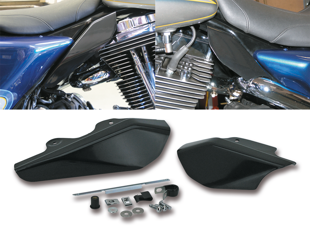 Gzp Blk Mid Frame Air Deflectors Flh09 U Frame Cover, Insert & Deflector Zodiac Default Title