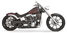 Fxcw/Fxsb Am Outlaw 2 Into 1 High Bk/Bk 2-1 Full Exhaust System Freedom Performance Exhaust
