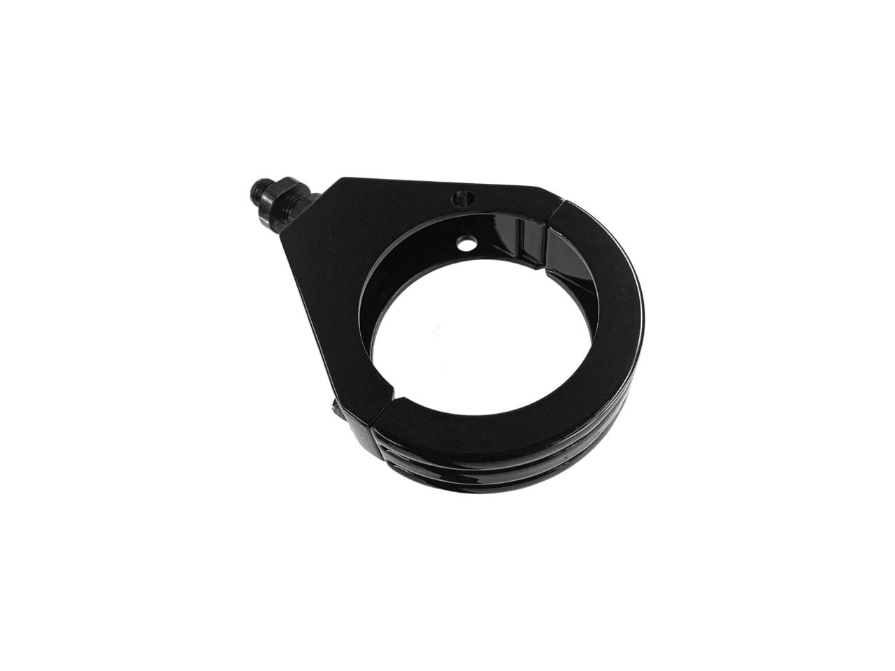 Gzp Blk 49mm Grooved Turnsignal Clamps Lighting Mount & Accessory Zodiac Default Title
