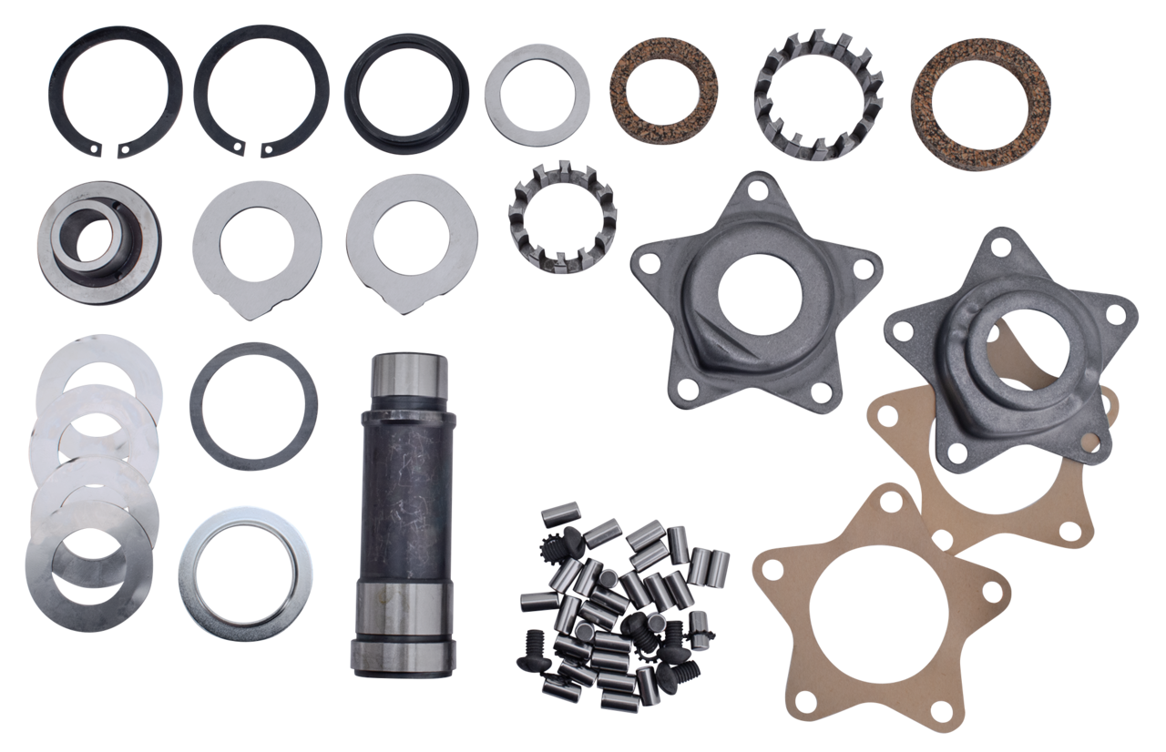 Replica Wheel Hub Bearing Kit Parkerized Wheel Hub Parts V Twin Mfg Default Title
