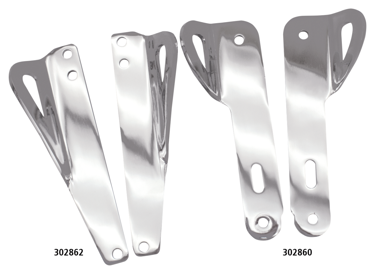 Gzp Chr Tie Down Bracket Kit Flh/T14 Up Tie-Down Strap & Anchor Zodiac