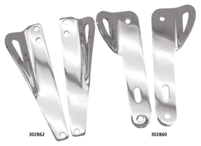 Gzp Chr Tie Down Bracket Kit Flh/T14 Up Tie-Down Strap & Anchor Zodiac