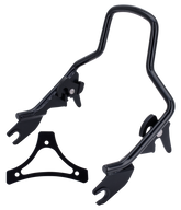 Det. Sissy Bar Shorty Black Flt09 Up Detachable Sissy Bar V Twin Mfg Default Title