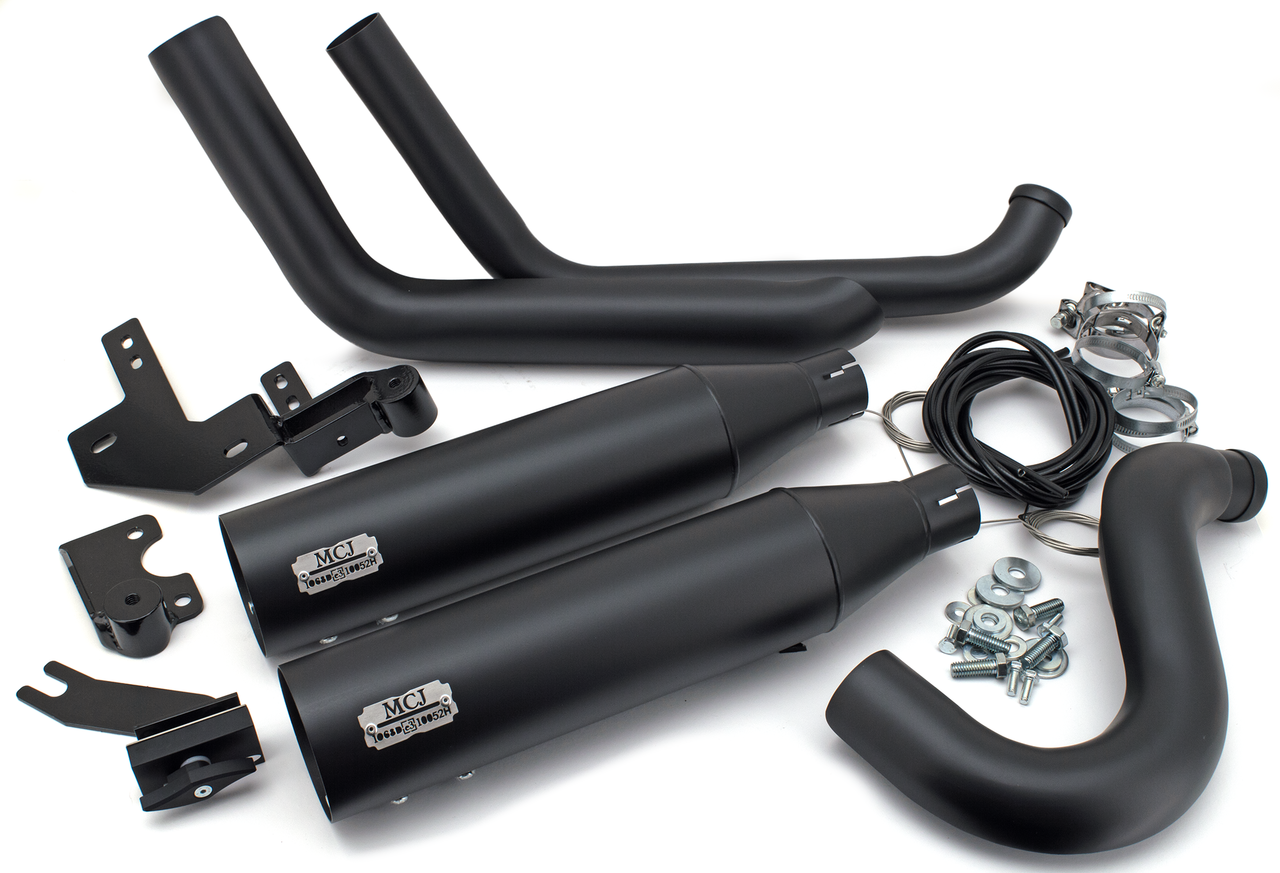 Mcj 2 2 Big Short Mid Ctrl Blk St21 24 2-2 Full Exhaust System Mcj Default Title