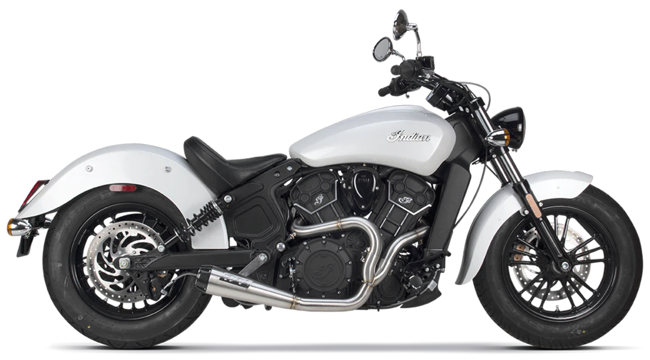 2 Bros 2 1 Stainless/Carbon Isc15 24 2-1 Full Exhaust System Two Brothers Racing Default Title