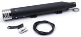 Mcj Slip On Striped Flsb21 24 Blk/Chr Slip-On & Muffler Mcj Default Title
