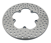 Gzp Drilled St.St. Rotor 11.5" Polished Brake Rotor Zodiac Default Title