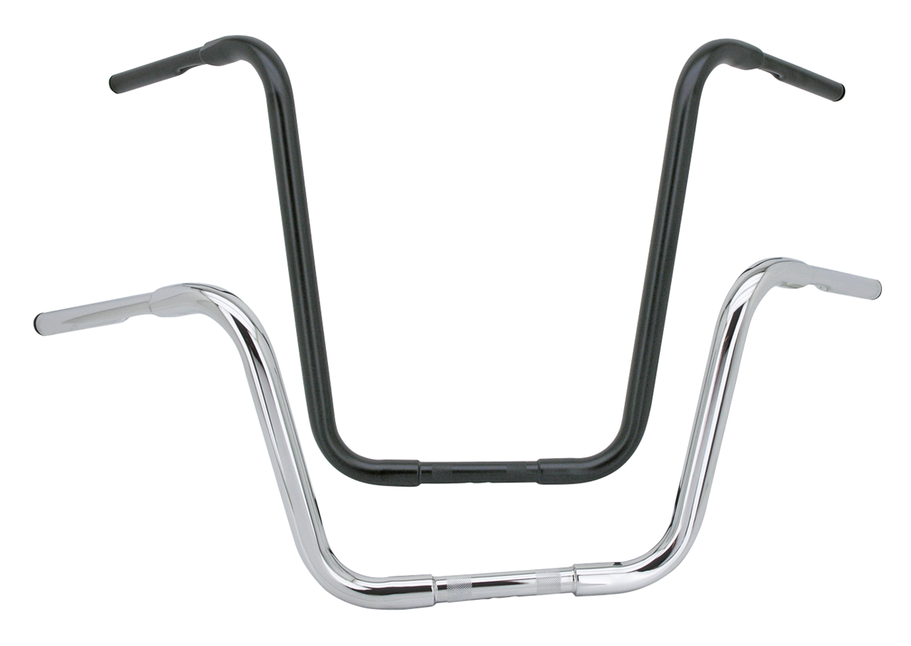 Gzp Blck 1 1/4" Apehanger Handlebar 20" Handlebar Zodiac Default Title