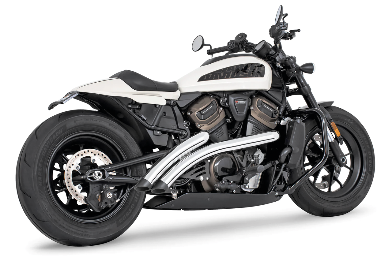 Radical Radius Ch/Bl Side Rh1250 S 21 Up 2-2 Full Exhaust System Freedom Performance Exhaust Default Title