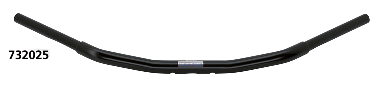 Flyer Bar 1 1/4" 87cm Wide 5 Hole Black Fat Handlebars for 1 1/4" handlebar clamps Crc Custom Parts Default Title