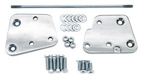 Gzp Chr.2" Floorboard Ext.Kit Softail 86 Foot Control Extension & Relocation Kit Zodiac