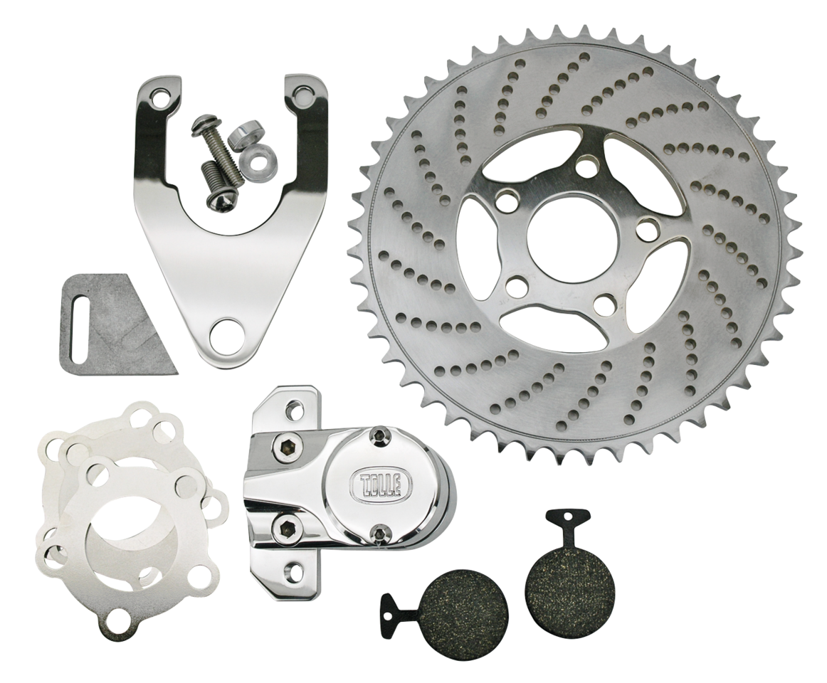Sprocket Disc Kit Drilled 48 T Zn. Brake Component Tolle