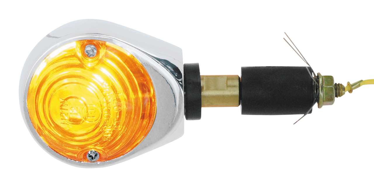 Gzp Chrome Ox Eye Turn Signal With E Len Turn Signal Zodiac