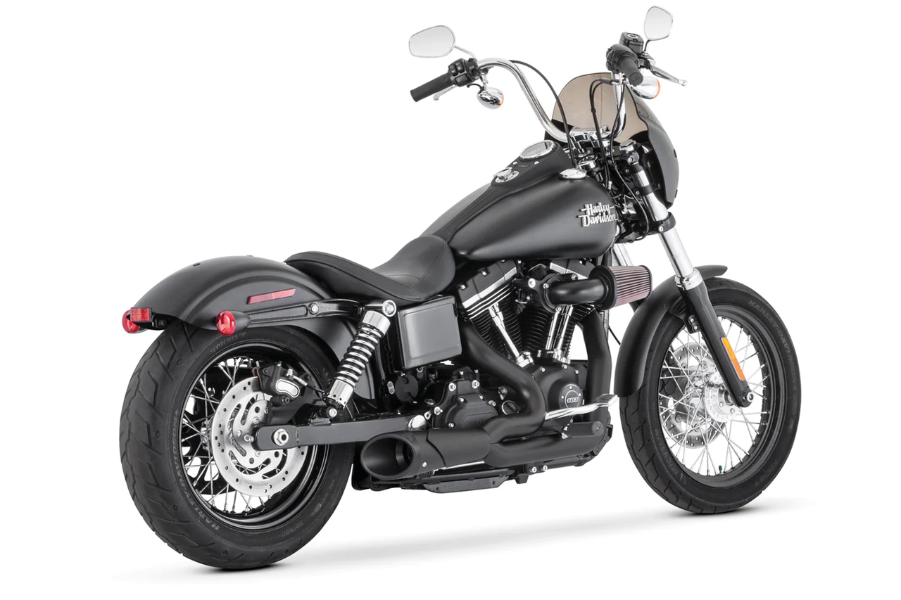 Fxd06 17 Combat 2 1 Shorty Pitch Bk (4. 2-1 Full Exhaust System Freedom Performance Exhaust Default Title