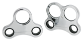 Gzp Chr Billet Dual Gauge F/T Bar No Hol Speedo Mount Zodiac Default Title