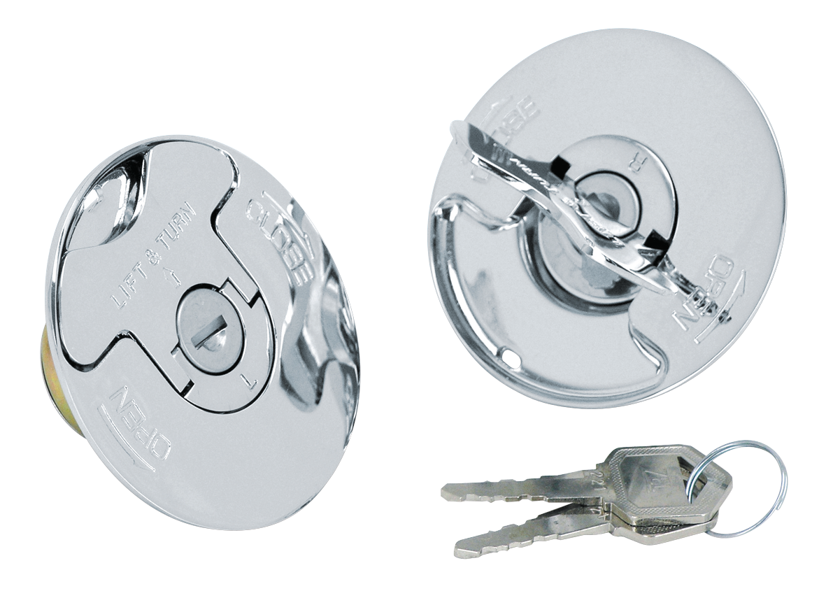 Gzp Quick Cam Flush Locking Gascap Set(d) Locking Gas Cap Zodiac