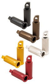 P16 Shorty Pegs, Gold Foot Pegs P16 Powerplant Motorcycle Co. Default Title