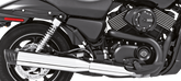 Racing Slip On Chr/Blk Tip Xg15 20 Slip-On & Muffler Freedom Performance Exhaust Default Title