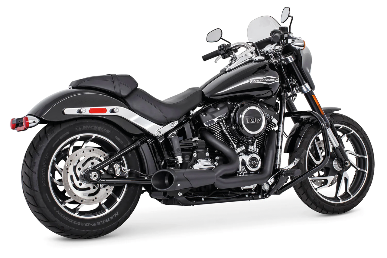 2 1 Combat Shorty St18 Up Pitch Blk 2-1 Full Exhaust System Freedom Performance Exhaust Default Title