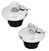 Gzp Gascap Late Style Chr W/Key Vented Locking Gas Cap Zodiac Default Title