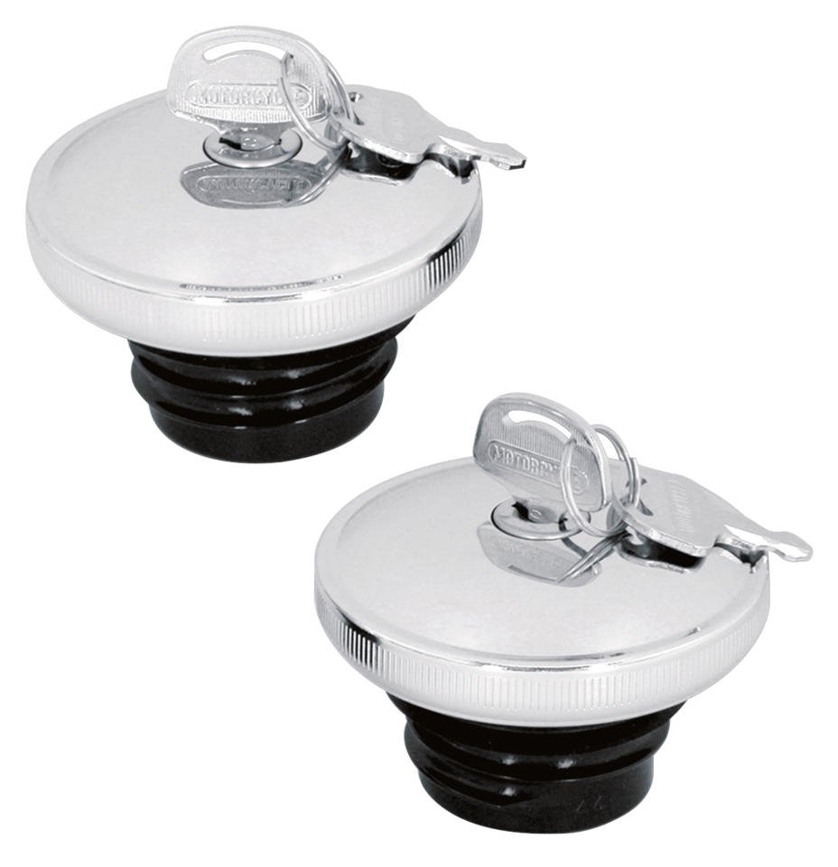 Gzp Gascap Late Style Chr W/Key Vented Locking Gas Cap Zodiac Default Title