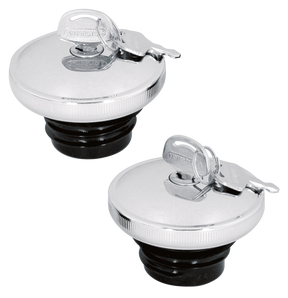 Gzp Gascap Late Style Chr W/Key Non Vent Locking Gas Cap Zodiac Default Title