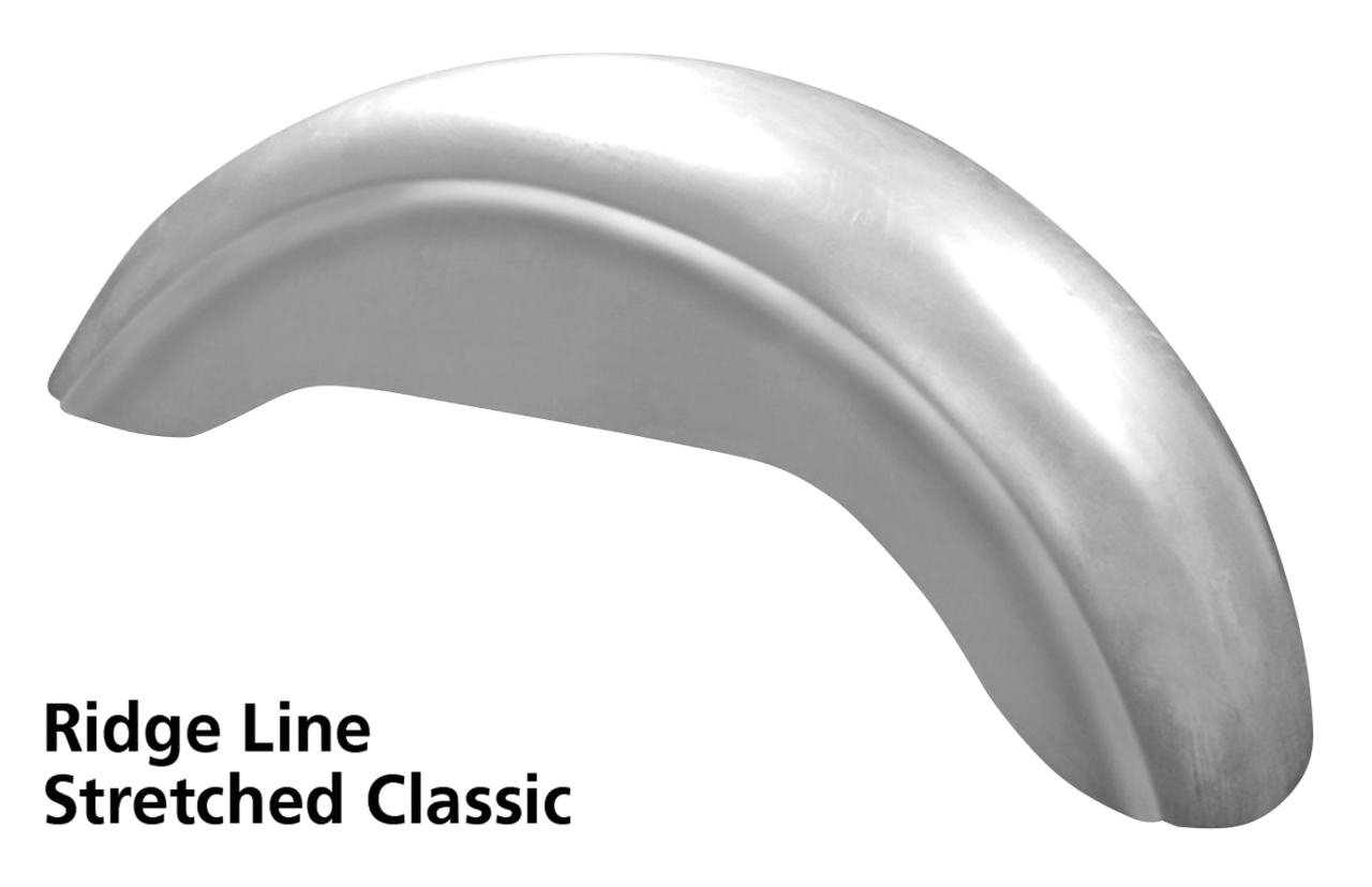 11.00" St Ridge Stretch Classic R. Fend Rear Fender Cruise Speed Default Title