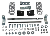 Auxiliary Seat Spring Kit Chrome Fl65 84 Seat Mount Kit V Twin Mfg Default Title