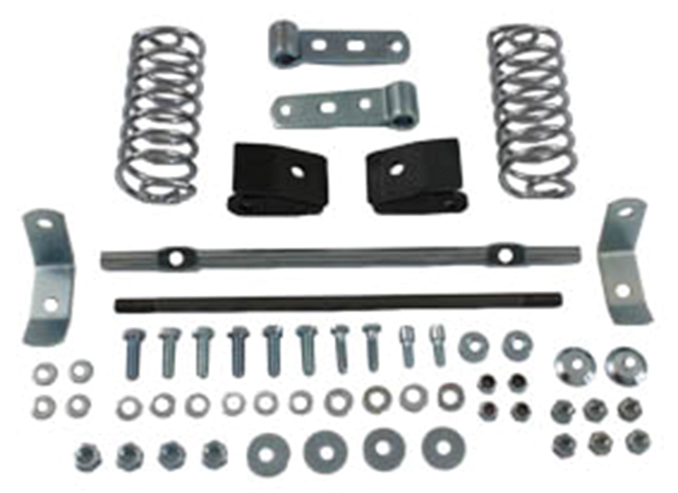 Auxiliary Seat Spring Kit Chrome Fl65 84 Seat Mount Kit V Twin Mfg Default Title