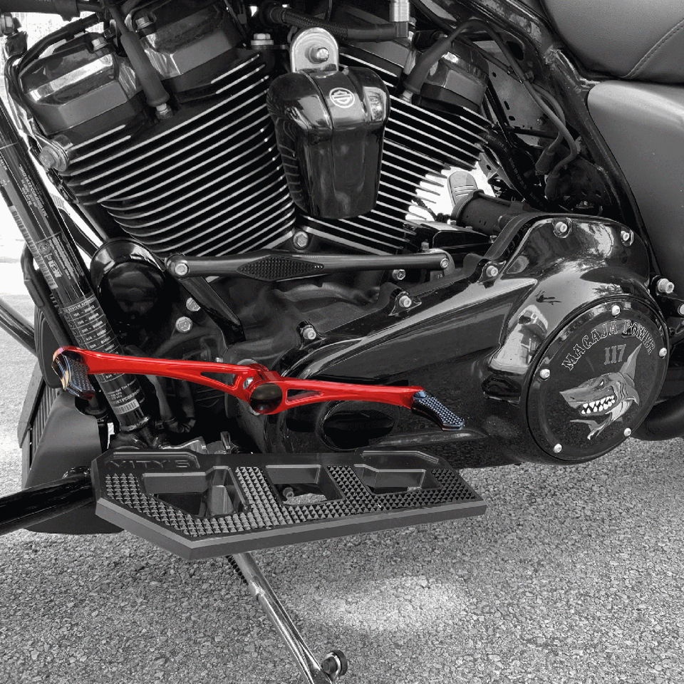 Diamond Heel/Toe Shift Kit Blk W/ Red Pe Heel-Toe Shift Lever Vity's Design