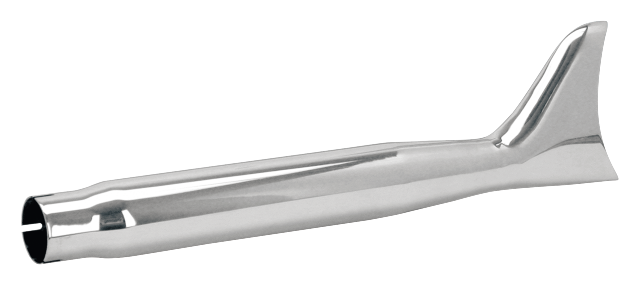 Gzp Fishtail Muffler Uni 1.5" & 1.75" Universal Muffler Zodiac Default Title