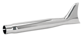 Gzp Fishtail Muffler Uni 1.5" & 1.75" Universal Muffler Zodiac Default Title