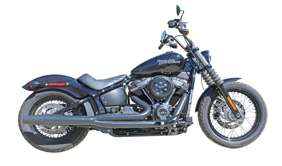 Thunderheader 1325XB X-Series 2-1 Exhaust, Black - 2025-2026 Softail Low Rider ST & Heritage 2-1 Full Exhaust System Thunderheader