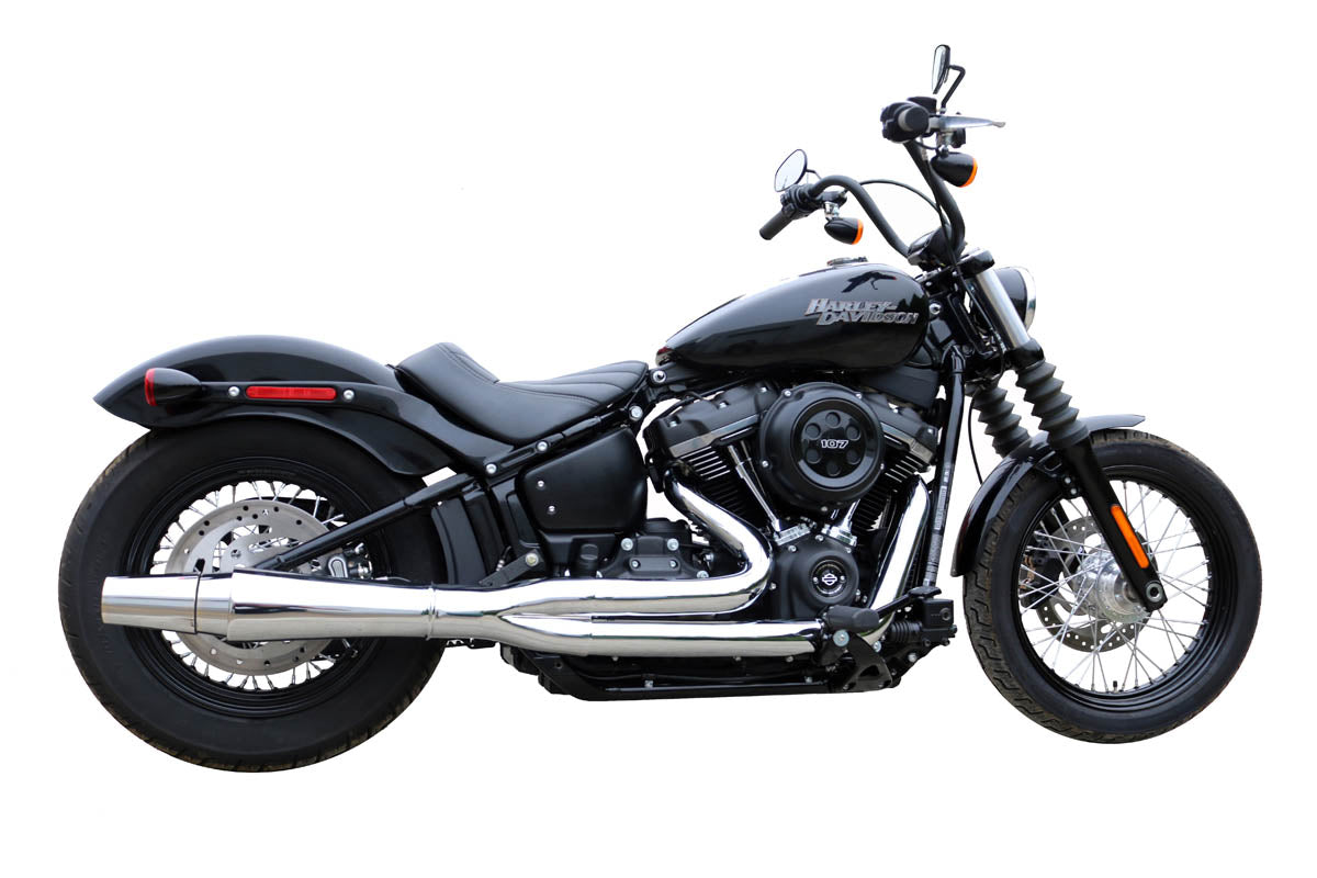 Thunderheader 1364X X-Series 2-1 Exhaust, Chrome - 2018-2026 Softail w/o Saddlebags 2-1 Full Exhaust System Thunderheader