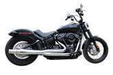 Thunderheader 1364X X-Series 2-1 Exhaust, Chrome - 2018-2026 Softail w/o Saddlebags 2-1 Full Exhaust System Thunderheader