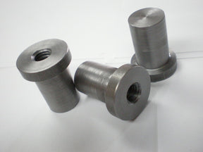Bung King Weld-In Stepped Blind Tank Bung, 1018 Mild Steel Petcock Adapter & Tank Bung Bung King