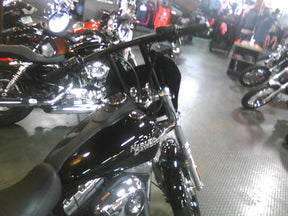 Bung King Adjustable Gusseted T-Bar Handlebar - Earlier Dyna Street Bob, Select Sportster & Road King, 2013 & Earlier Road Glide T-Bar Handlebar Bung King