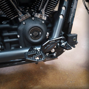 S3X Brake Lever, Black - +18 Softail Brake Pedal Kraus Motor Co.